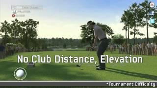 Tiger Woods PGA TOUR 12 The Masters Tips on Tournament Difficulty [upl. by Mohorva]