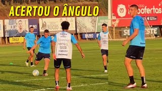 TREINO DO GRÊMIO COM GOLAÇO DO MIGUEL MONSALVE [upl. by Ettesus]