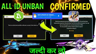 FREE FIRE ID UNBAN KAISE KAREN   HOW TO RECOVER SUSPENDED ACCOUNT IN FREE FIRE 🤩  ID UNBAN TODAY [upl. by Latham]