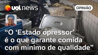 Comida no banheiro da Sapucaí é aviso aos que pedem Estado mínimo diz Sakamoto [upl. by Rraval]