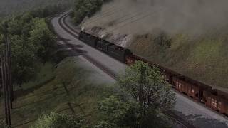 JointedRail  Horseshoe Curve KampL PRR I1sa Decapod [upl. by Blader]