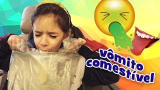 Vômito Comestivel  Como Fazer  DIY com Sarinha [upl. by Droffilc893]