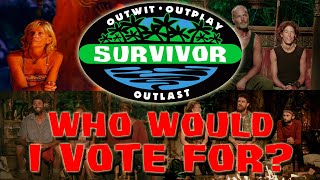 Survivor  Who Would I Vote For 2019 [upl. by Popelka338]