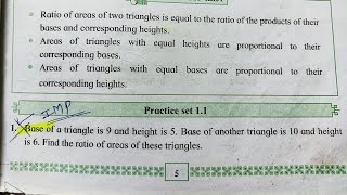 Similarity Practice Set 11 Class 10th Maths2 SSC Maharashtra board 2021 [upl. by Anirtac]