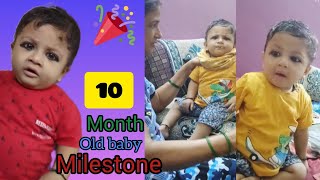 10 month old baby activities  10 month baby milestones [upl. by Asseram]