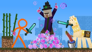 The Witch  Animation vs Minecraft Shorts Ep 21 [upl. by Anawk362]