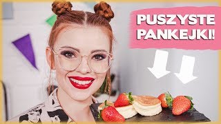 Puszyste JAPOŃSKIE NALEŚNIKI czyli Fluffy Pancakes Jak zrobić  Sugarlady [upl. by Spiegleman]