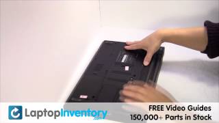 Lenovo ThinkPad W510 T410 Battery Replacement Installation Replace Fix Install Laptop [upl. by Aronoff]