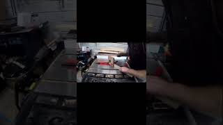 Clamp falls into Sawstop Table Saw [upl. by Hedberg]