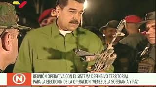 Presidente Maduro recorrió polígono versátil Libertador en Fuerte Tiuna [upl. by Crifasi]