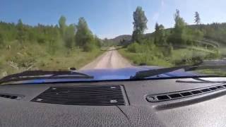 Volvo original Aurskog Høland rally 2016 SS7 Mobekk [upl. by Tombaugh91]