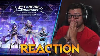 Reaction Starfire Sonorant Concert  Honkai Impact 3rd [upl. by Nidla]