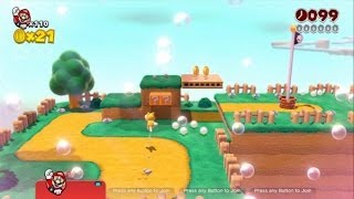 Super Mario 3D World 100 Walkthrough Part 26  World Star4  The Great Goal Pole [upl. by Aimee]