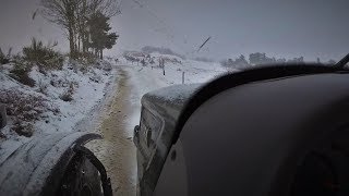 Drone Je vous emmène avec moi  transport de fumier dans la neige  Valtra n123  Jeantil GM111 [upl. by Nawiat]