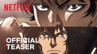 Baki Hanma VS Kengan Ashura  Official Teaser  Netflix [upl. by Llehsim135]