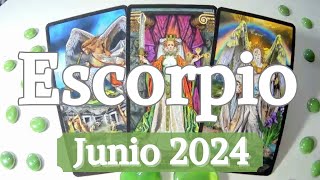 ESCORPIO SE HACE JUSTICIA Tarot Junio 2024 [upl. by Annie]