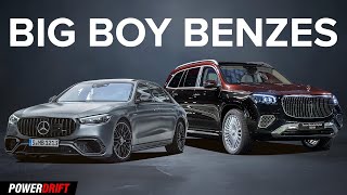 MercedesAMG S63 EPerformance amp Maybach GLS 600  Big Boys Merc’s Arrive  Walkaround  PowerDrift [upl. by Ardeha168]