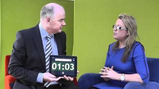 Joanne SweeneyBurke Media Box takes the 60 second challenge with Omagh Enterprise Company [upl. by Kylie]