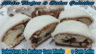 COBERTURA DE AÇÚCAR PRA BOLOS TORTAS PANETONES Especial de Natal 🎄🎅 [upl. by Carothers]