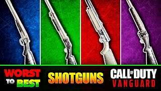 Vanguard Shotguns Ranked WORST to BEST [upl. by Landis]