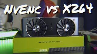 Nvidias RTX NvEnc is beyond impressive GPU encoding explanation x264 Medium Comparison [upl. by Yehsa]