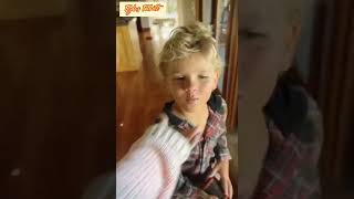 tydus and ryry smile travandcor tydus vlog cute cutebaby shorts smile siblings style style [upl. by Oap]