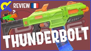 REVUE Dart Zone Thunderbolt  Le Nerf SemiAuto ULTIME  français FR [upl. by Ientruoc]