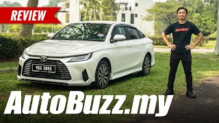 2023 Toyota Vios 15 G the new benchmark for Bsegment saloons  AutoBuzz [upl. by Losyram533]