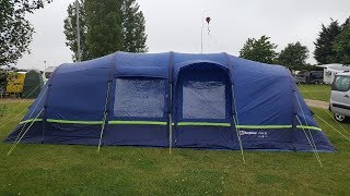 Putting up our Berghaus Air 8 tent [upl. by Moorefield]