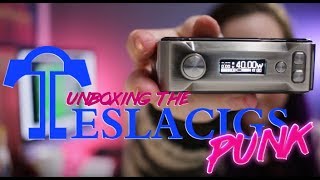 Unboxing The Teslacigs Punk 220W TC Box Mod [upl. by Rehptosirhc]