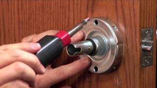 Electronic Locks  COSeries How to Install Cylindrical Electronic Lock [upl. by Arhna]