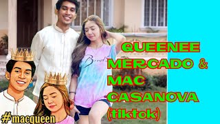 ♥️QUEENEE MERCADO amp MAC CASANOVA tiktok♥️ JHOWELTV [upl. by Bert]