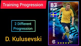 D Kulusevski National Attackers Max Training Progression [upl. by Malorie]