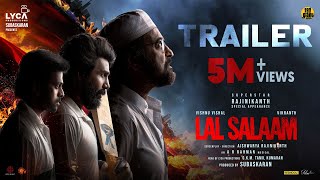 LAL SALAAM  Trailer  Superstar Rajinikanth  Aishwarya  Vishnu Vishal Vikranth AR Rahman Lyca [upl. by Aicilif]