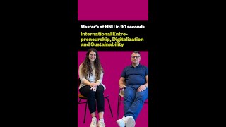 Master International Entrepreneurship Digitalization and Sustainability MSc Hochschule NeuUlm [upl. by Tish]