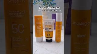 Best Sunscreen in India for Monsoon shortsfeed youtubeshorts shorts youtube trending fyp yt [upl. by Ethelred]