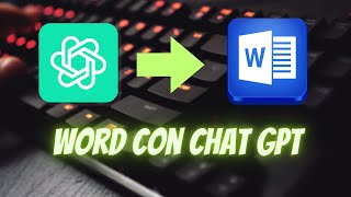 💻 Cómo tener ChatGPT en Word 💡 [upl. by Selin941]