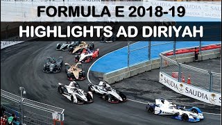 Formula E  Highlights 2018 Saudia Ad Diriyah EPrix  ABB FIA Formula E  FormulaE [upl. by Otrebide]