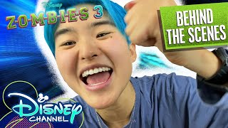 Go Behind the Scenes with Terry Hu  ZOMBIES 3 BTS Moments  Disney Original Movie  disneychannel [upl. by Adidnere98]