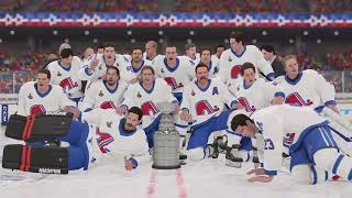 NHL 22 Stanley Cup Quebec Nordiques Celebration PS5 [upl. by Conni]