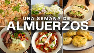 Una Semana Completa de Almuerzos  Saludable [upl. by Suhail]