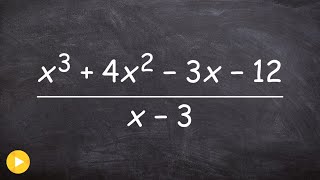 Dividing polynomials using long division [upl. by Yrag]