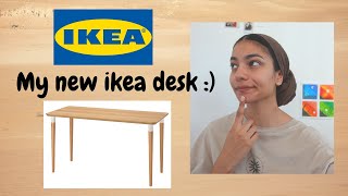 My new HilverAnfallare Ikea Desk [upl. by Niltyak]