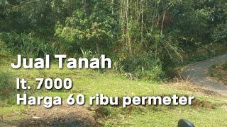 🛑 Jual Tanah murah banget‼️Luas Tanah 7000 meter harga 60 ribu  meter nego  WA 085814799809 [upl. by Clintock297]