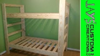 Twin Over Twin Bunk Bed  023 [upl. by Schuh]