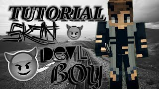 TUTORIAL Skin Devil Boy Pixel Gun 3DFree Copy😈 [upl. by Odericus]