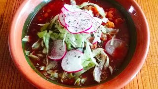 POZOLE LA RECETA MÁS FÁCIL [upl. by James]