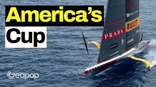 Come fanno Luna Rossa e le barche dell’America’s Cup a volare La tecnologia dei foil negli AC75 [upl. by Ives]