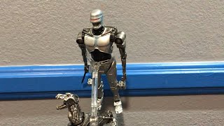 Neca Robocop vs Terminator endocop and terminator dog set action figure review [upl. by Mendelsohn712]