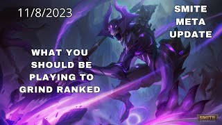 Smite meta update what you should be playing to grind ranked 11823 [upl. by Eatnoled64]